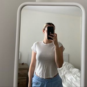 Aritzia Sunday Best White T-Shirt